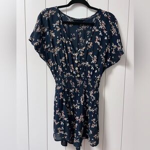 Abercrombie & Fitch Floral Romper